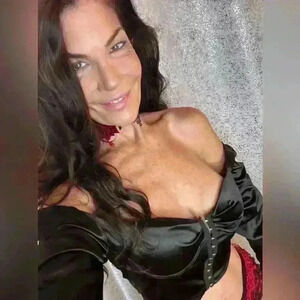 Never worn black satin blouse